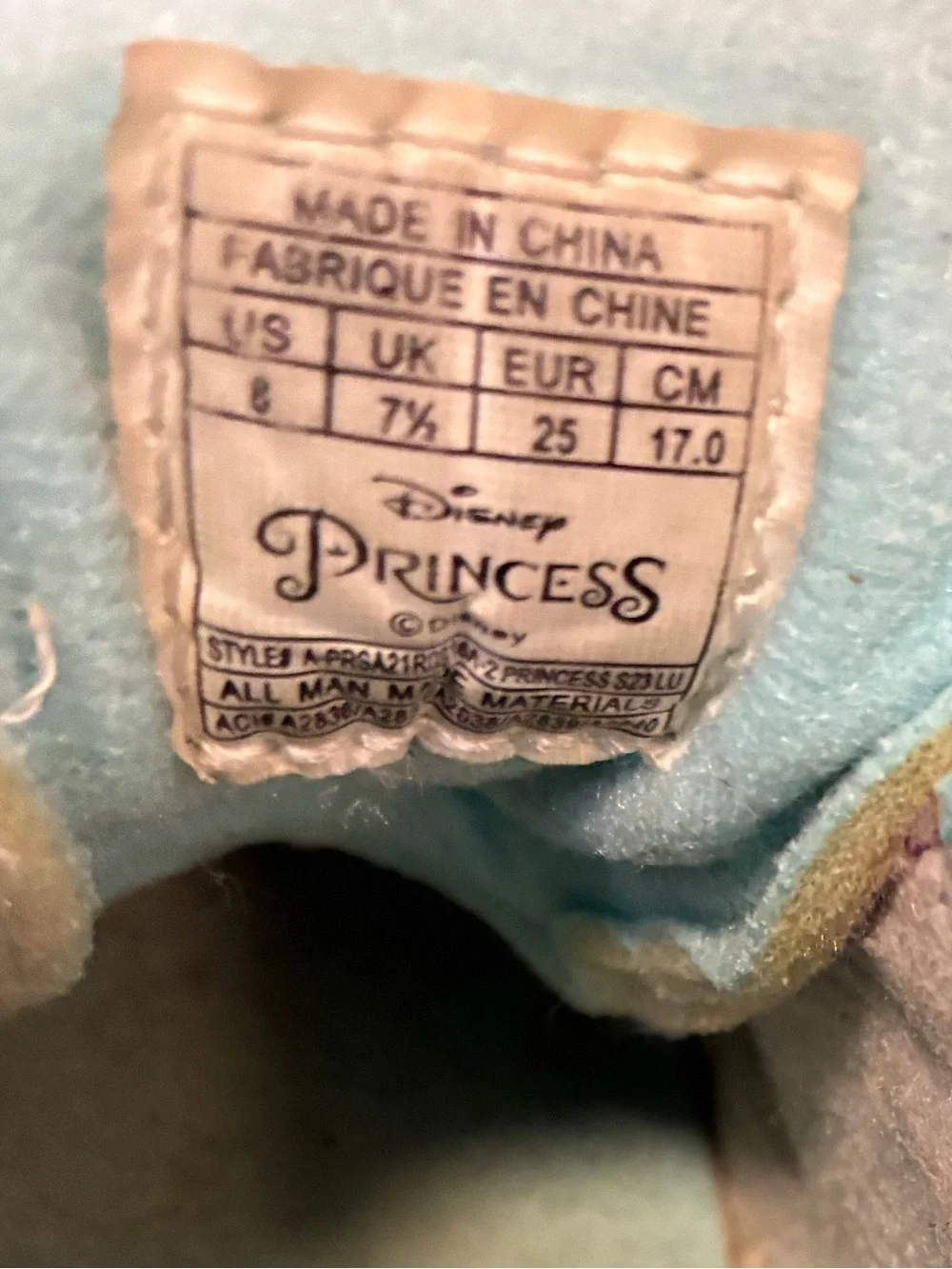 3 Puma + 1 Disney Light-Up Princess = 4 Pairs of Girls Sneakers, All Pinks, 8T